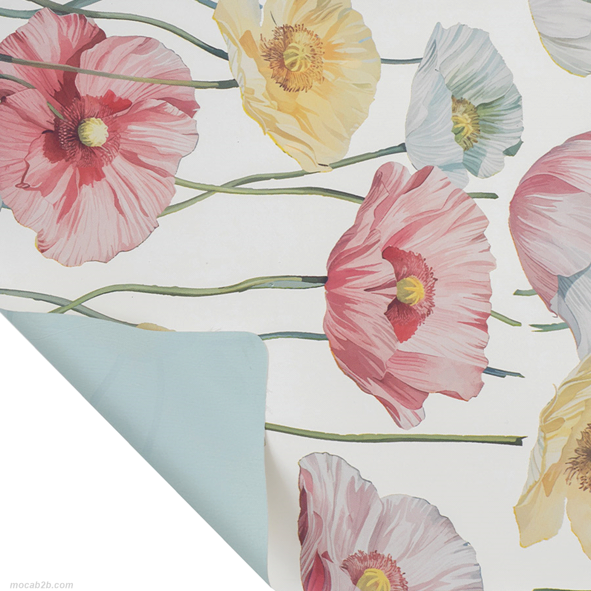 Bobina in polipropilene non adatto al contatto diretto con gli alimenti. 