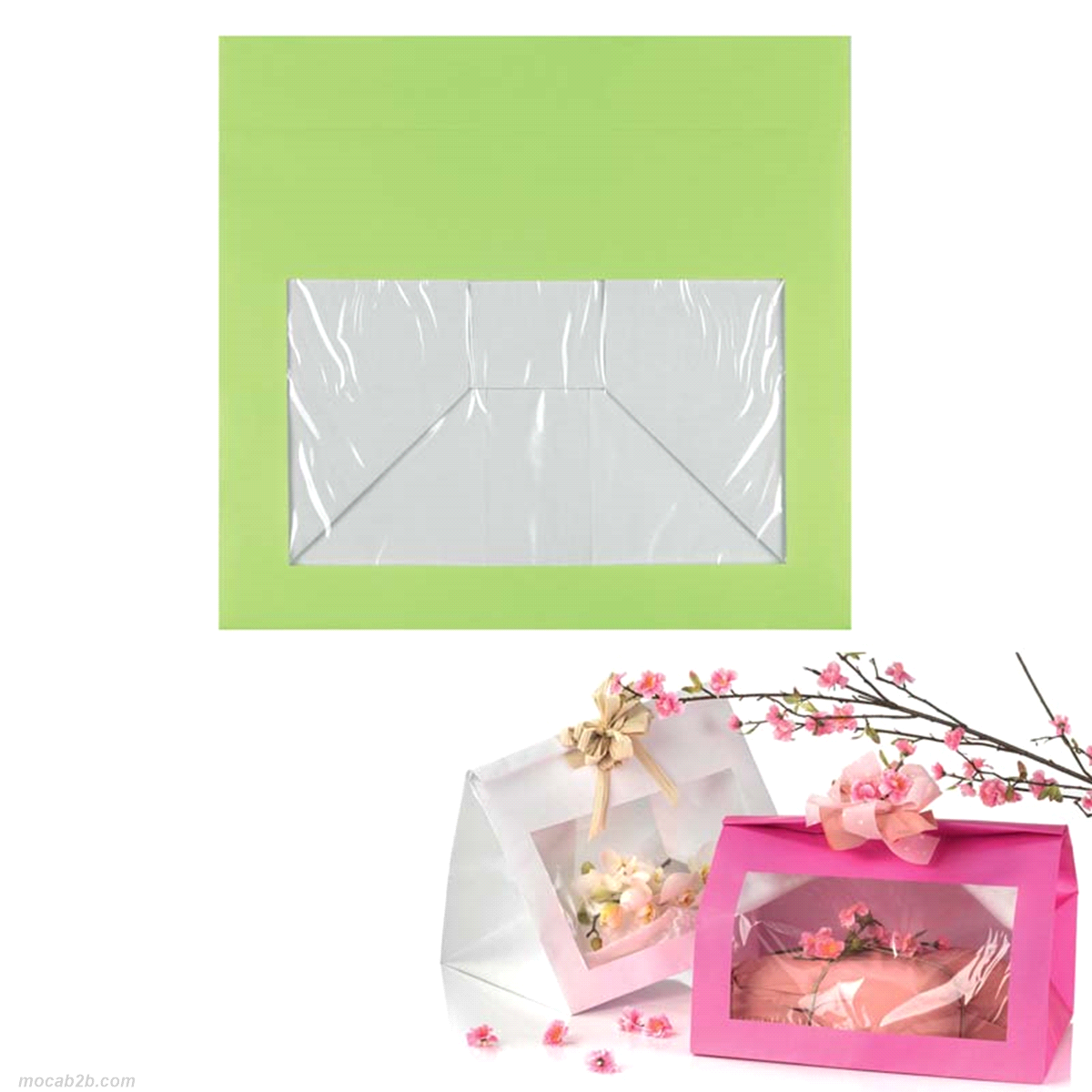 BUSTE KRAFT VERDE MELA 37x36+29x25pz 