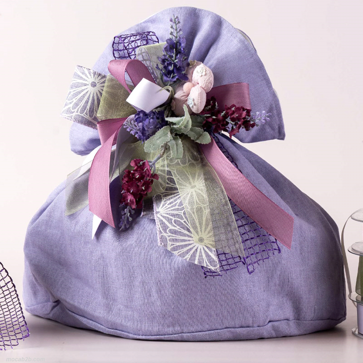 SACCO VITTORIA LAVANDA 22x31 h.35 