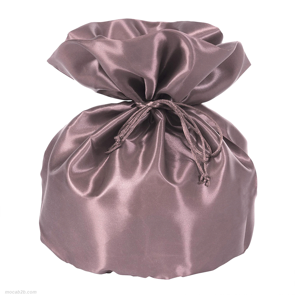 PORTA PANETTONE RASO ROSA ANTICO 23x23x35 