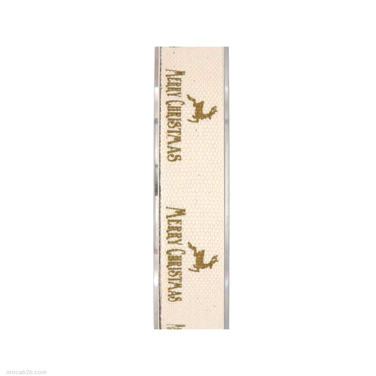 MERRY CHRISTMAS CON RENNA ORO 20mmx10mt 