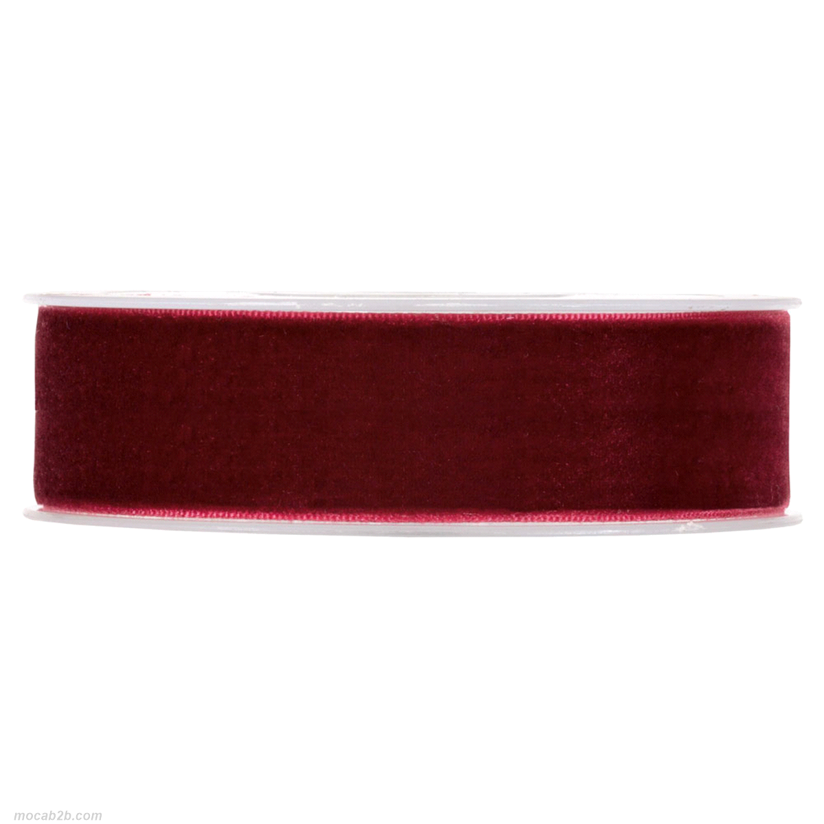 VELVET RIBBON BORDEAUX 25mmx9mt 