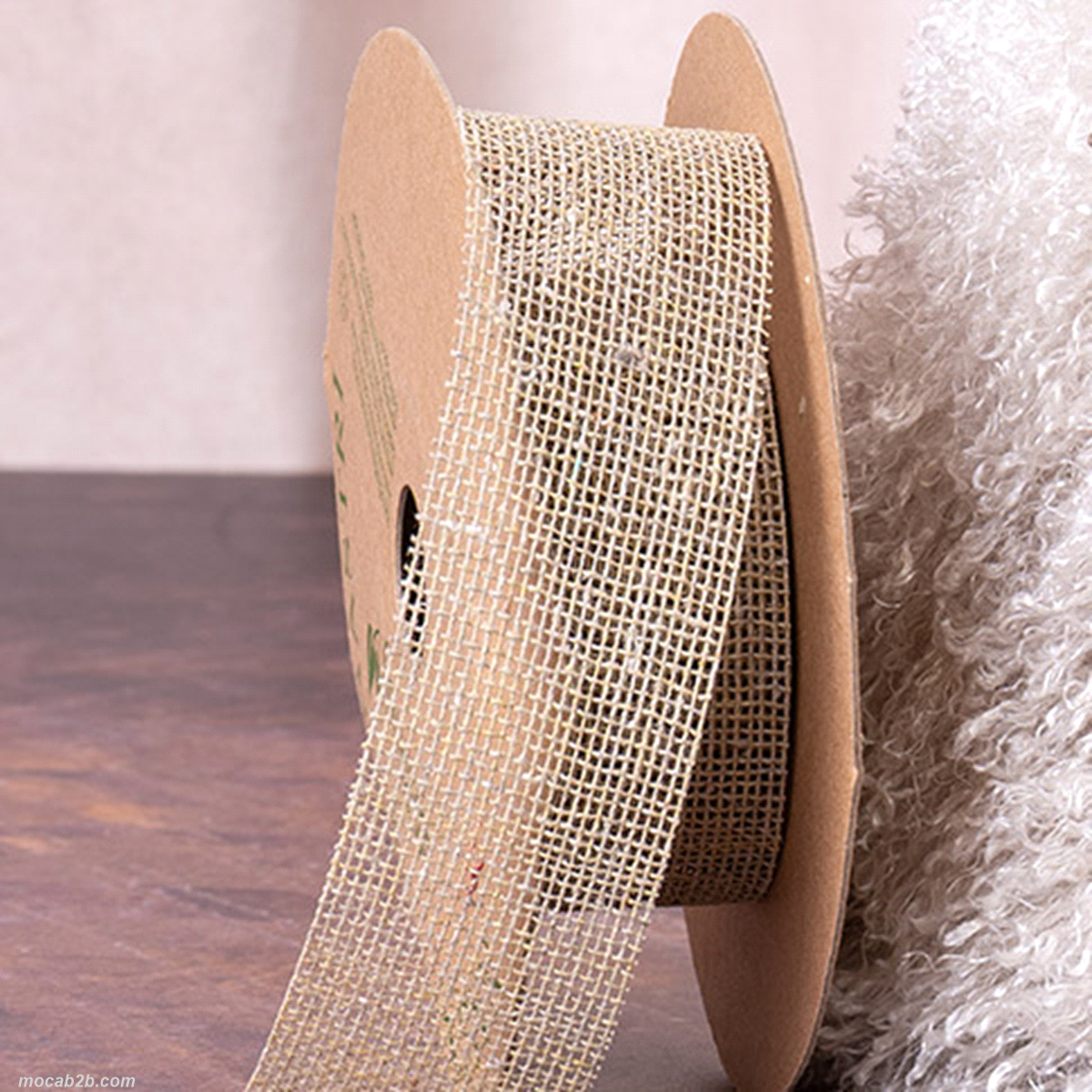 Descrizione articolo in fatturazione: COTTON CHESS BEIGE mm45 x 20mt ... 