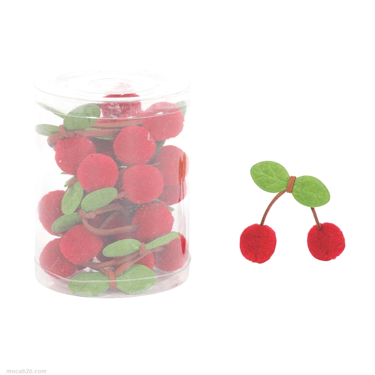 CHERRY PONPON ROSSO @6x12pz 