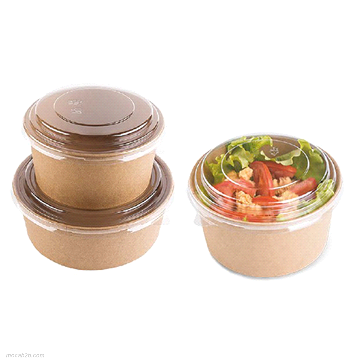 Contenitore 1300ml dimensione 184x69 mm, coperchio trasparente a parte. Idoneo all’utilizzo di cibi caldi e freddi ad alto contenuto di acqua e grassi. Microonde (800W x3min). 