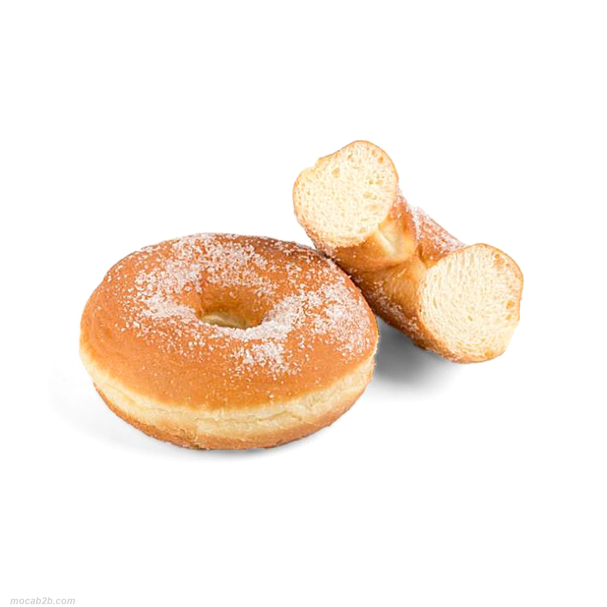 Ciambella al burro vuota con impasto al burro e farina di grano tenero. Vuota e perfetta da farcire.
Peso: 60gr.
Scongelamento: 2h30 min. a T.amb. 
 