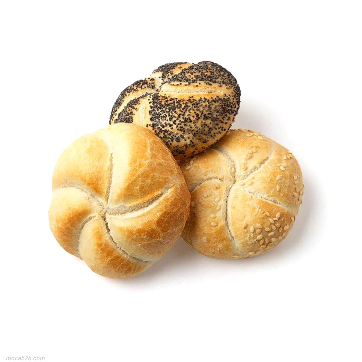 Inconfondibili con le loro spaccature a stella, un classico internazionale versatile e veloce e che accontenta proprio tutti nelle sue cinque varianti (grano tenero, segale, papavero, sesamo e multicereali). Mix di piccoli panini dal particolare taglio a stella. 4 gusti: bianco, sesamo, papavero, lino e sesamo, malto.
Peso: 35 gr.
Tempi di cottura: 7-8 min - 210°C.
 