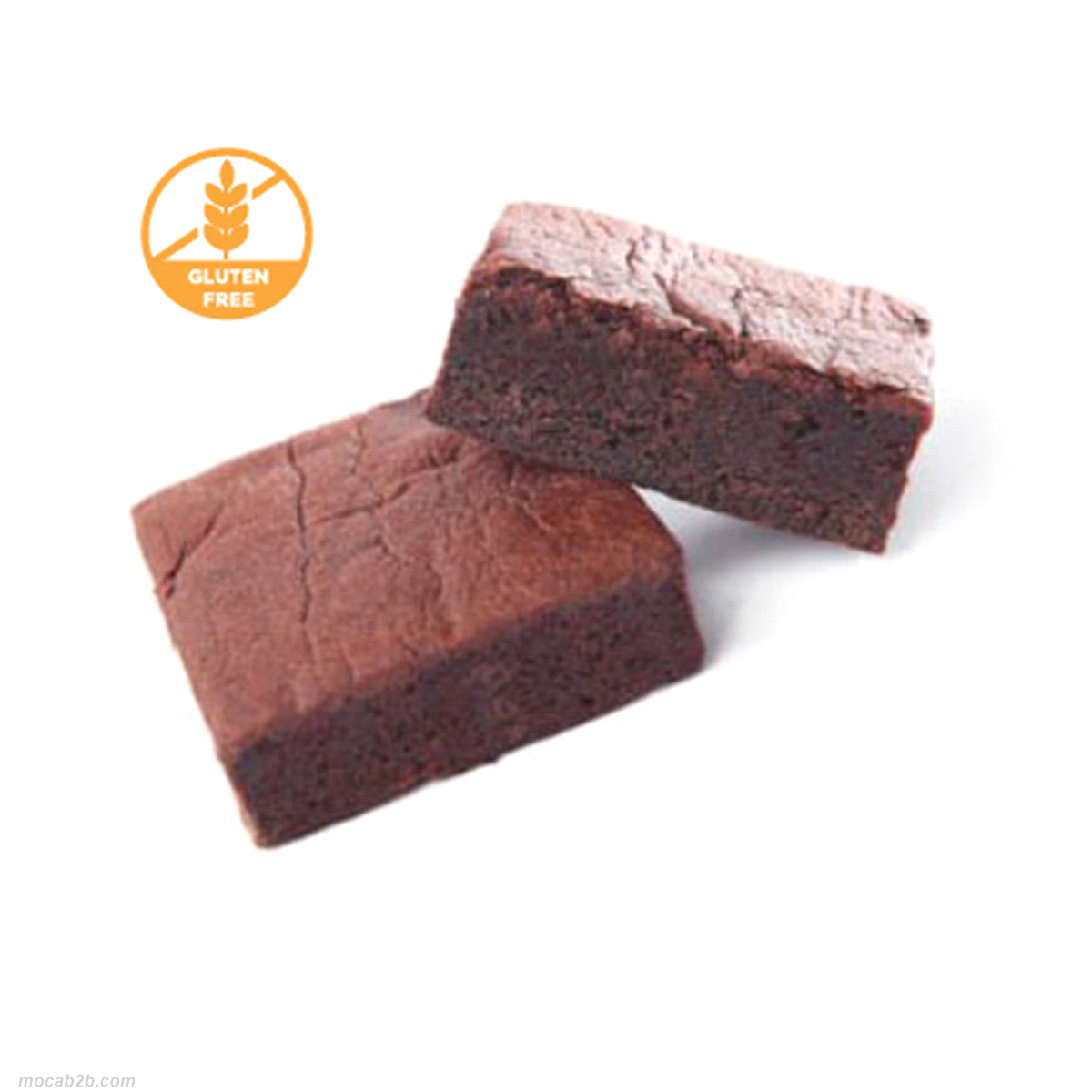 Brownie senza glutine. Essere intollerante al glutine non significa rinunciare al piacere di uno sfizio goloso. Il classico dolce americano per tutti i palati! Impasto con cioccolato al latte 8% e 8% di granella di cioccolato. Lunga shelf-life: 3 mesi dopo scongelamento.
Peso: 60 gr.
Scongelamento: 1h a T.amb. 
 