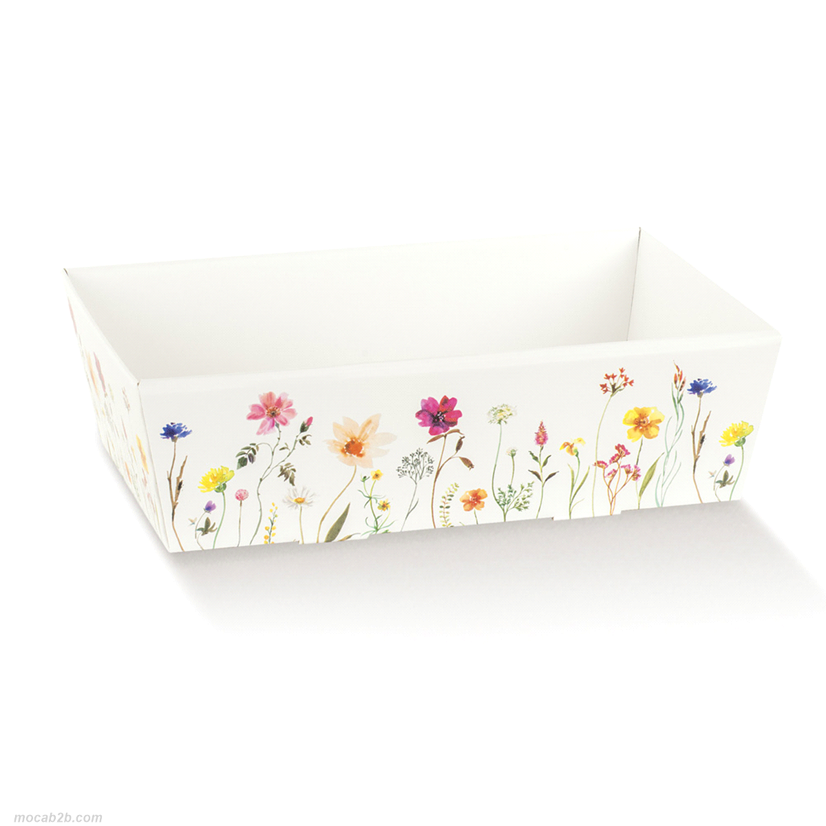 VASSOIO SPRING FLOWERS 230x170x80 