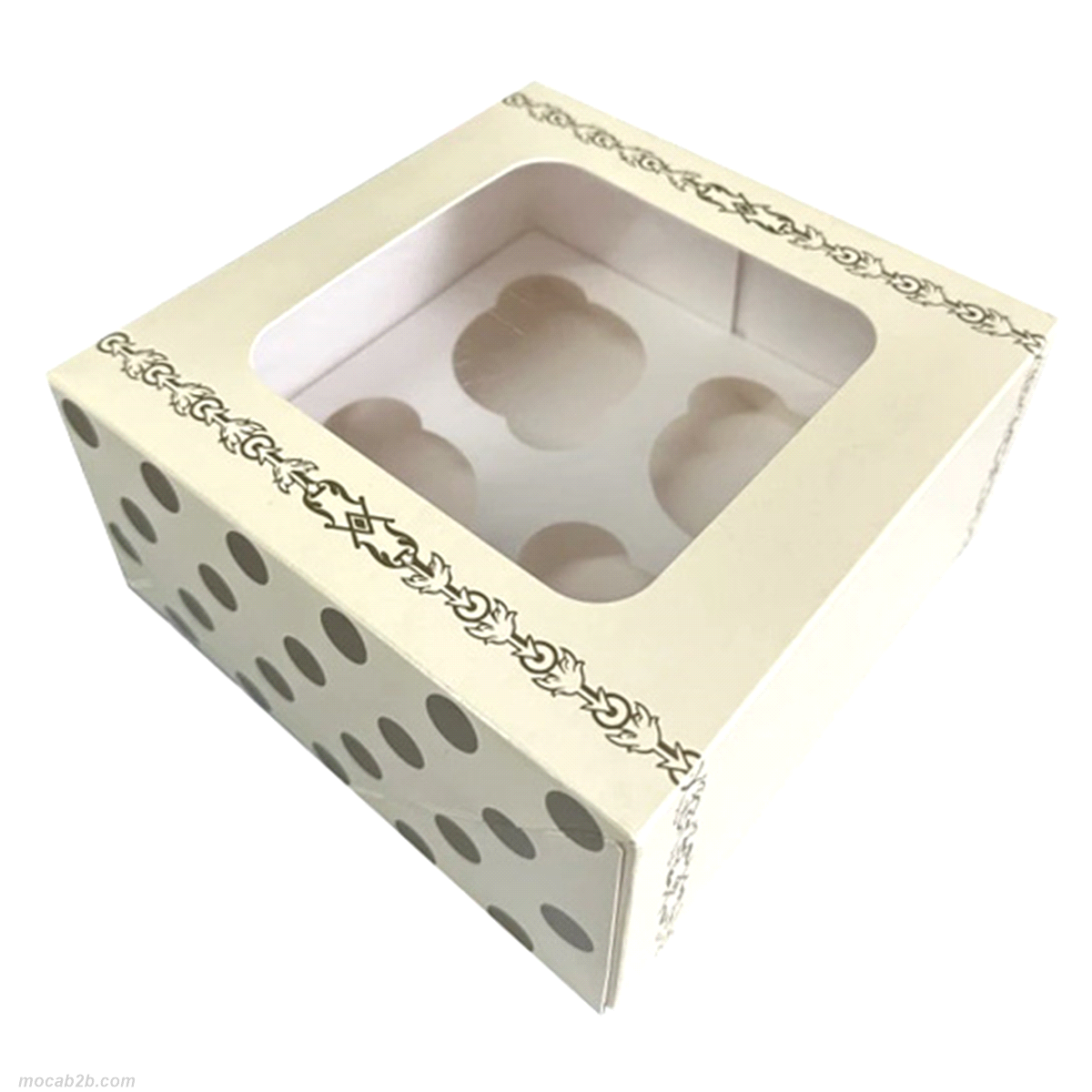 Scatola per muffin con inserto a parte INSERTO 4 FOTI x MUFFIN codice SDG10000180020 