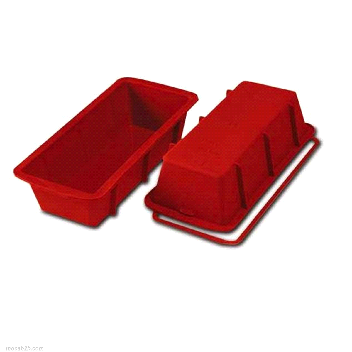 Stampo dimensioni: 240mm x 105mm x h65mm - Vol. Cavity: 1500ml. Utilizzabile in forno / microonde - Utilizzabile in congelatore / abbattitore - Lavabili in lavastoviglie 