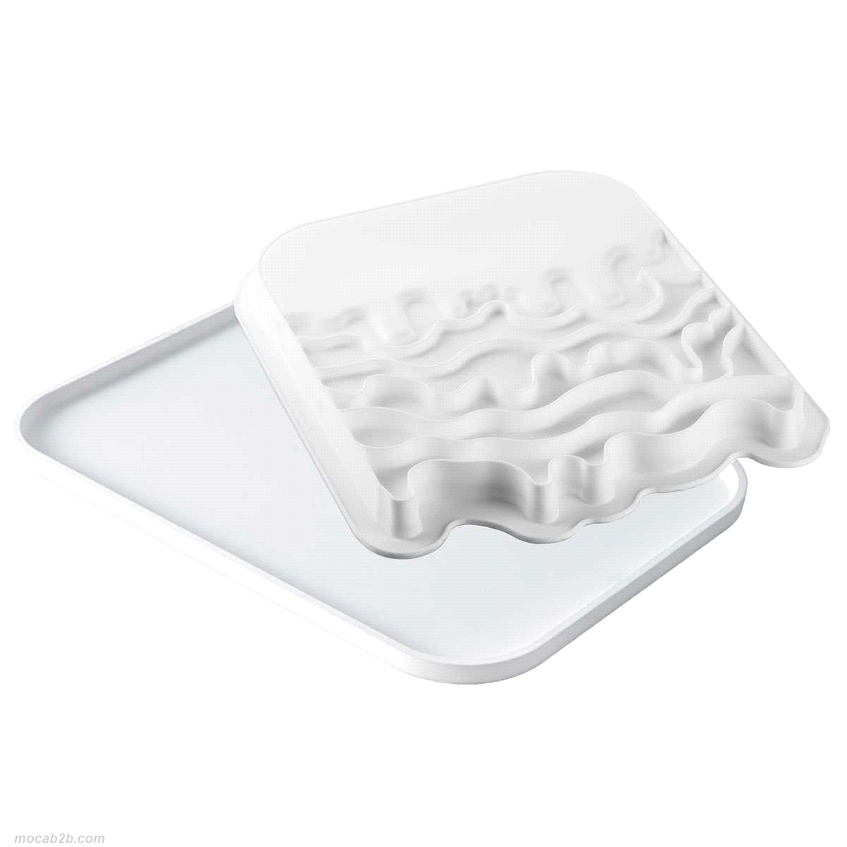 l Kit è composto da uno stampo in silicone che permette di dar vita a particolari decorazioni in semifreddo, gelato, gelée o creme spalmabili per un’originale presentazione del gelato artigianale in vaschetta. 