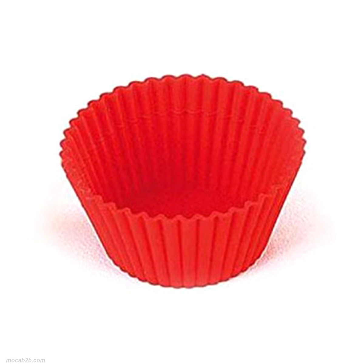 Set di 6 pirottini muffin in silicone, dimensione 8.2 x 6 x 8.2 cm 