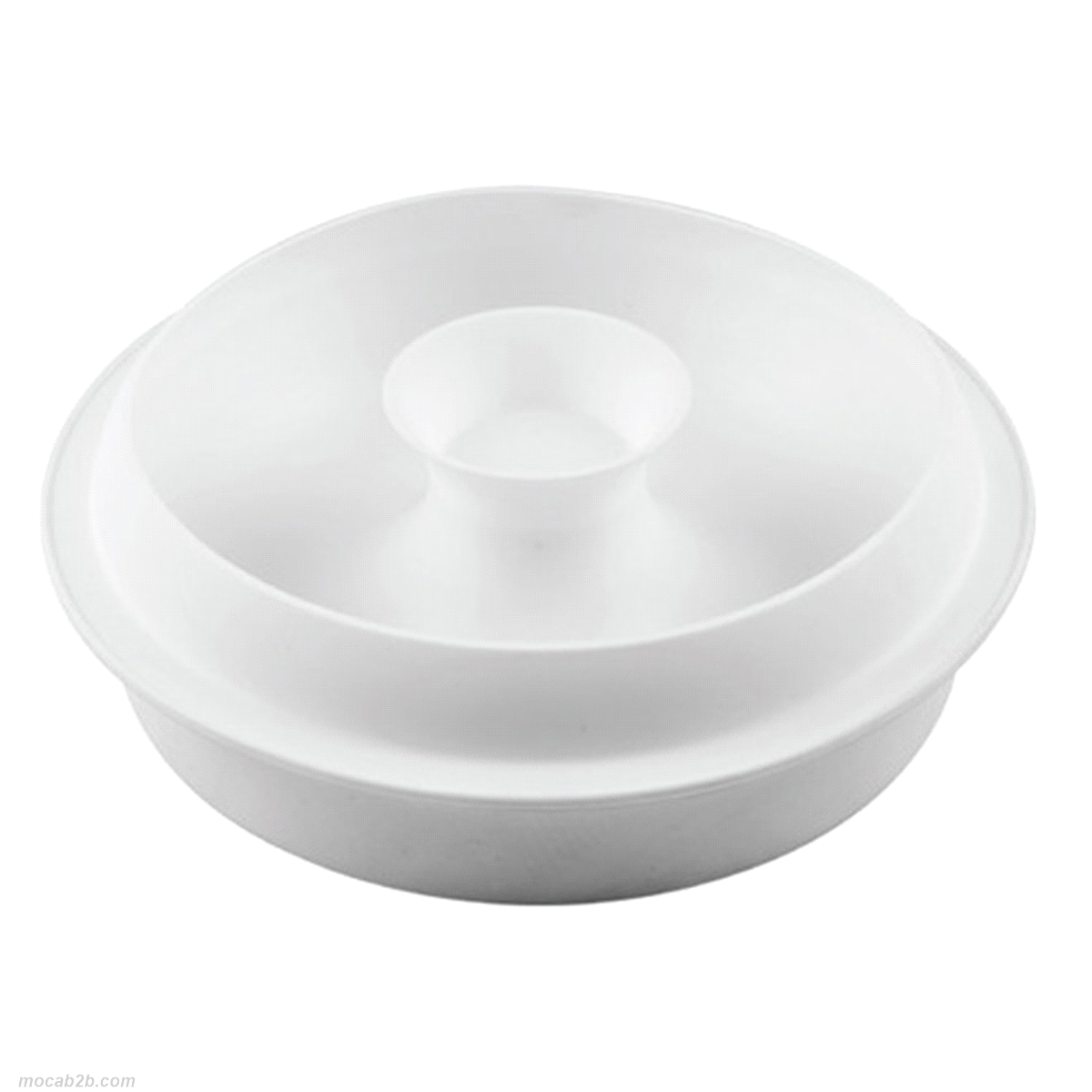 Composto da 3 elementi: uno stampo in silicone per realizzare una preparazione dal volume di 1400 ml e due inserti in silicone. 