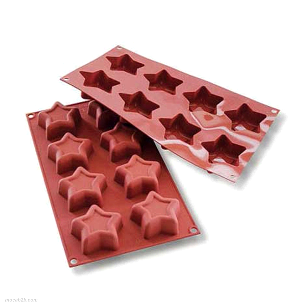 Stampo dimensioni: Ø 70mm x h25 mm - Cavity: 8 /Vol. Cavity: 52,5ml. Utilizzabile in forno / microonde - Utilizzabile in congelatore / abbattitore - Lavabili in lavastoviglie 