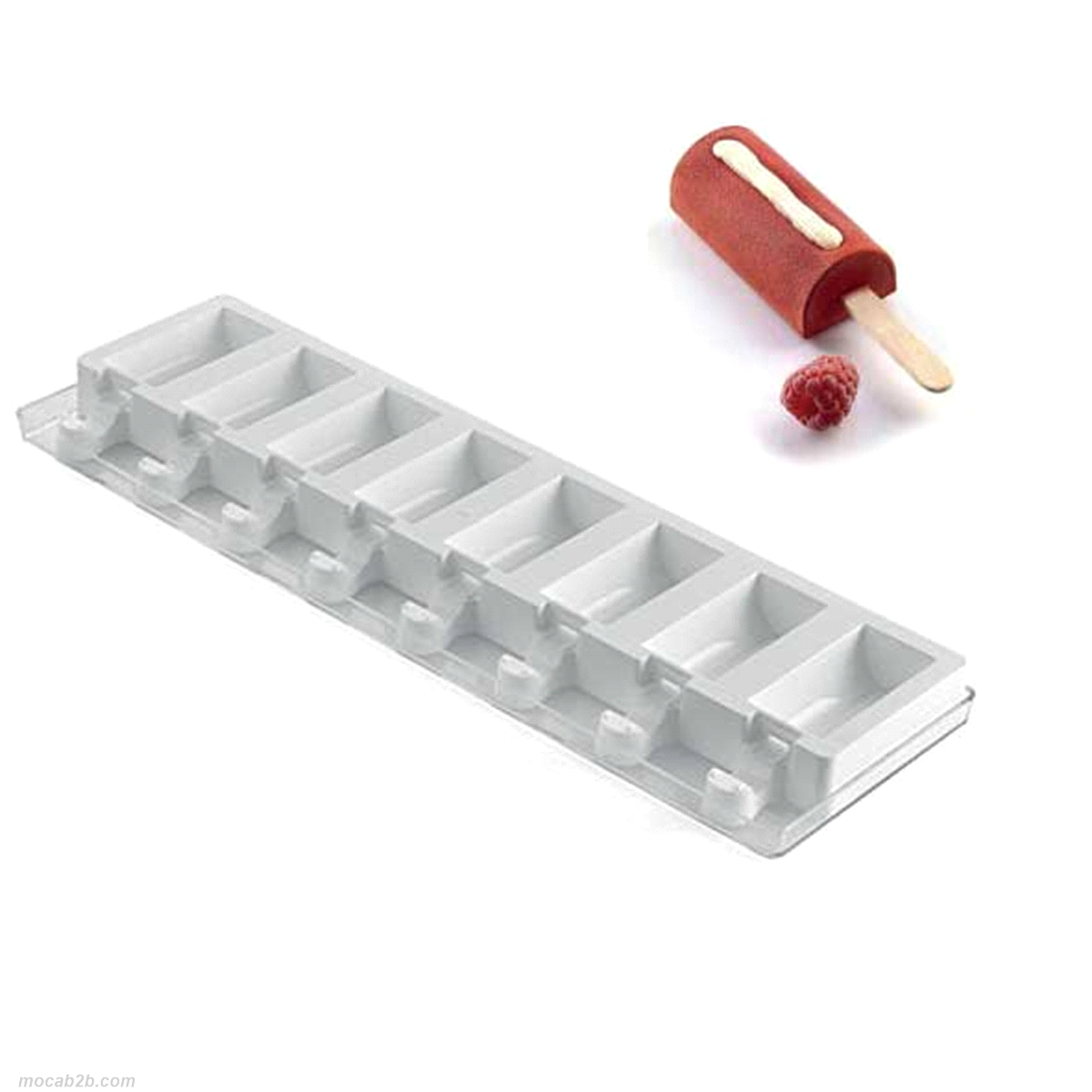 Stampo per mini stecco. Cavity: 8x2pz - Vol. Cavity: 38ml 