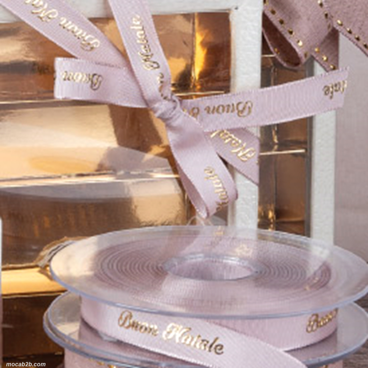 Nastro 100% poliestere. Made in Italy. 