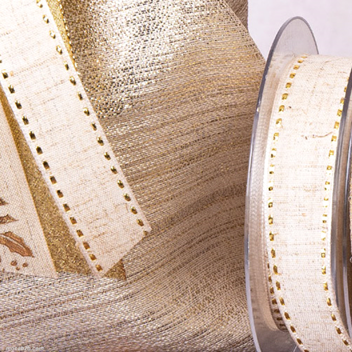 Nastro in lino. Made in Italy. 