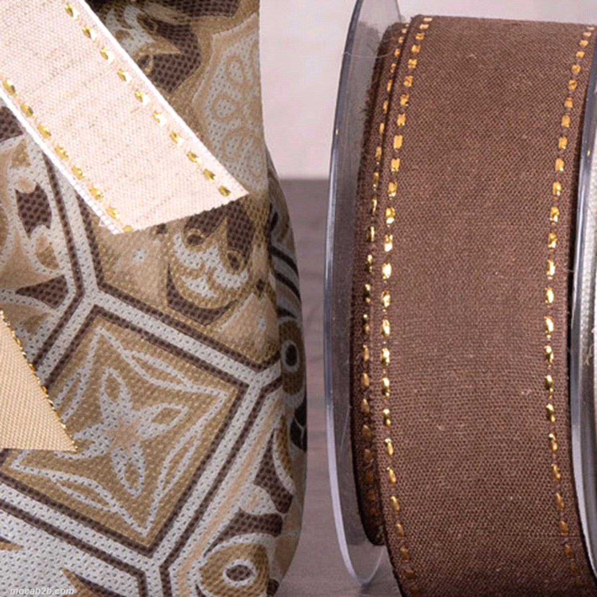 COUTURE LINO LAME CIOCC/ORO40mmx20mt 