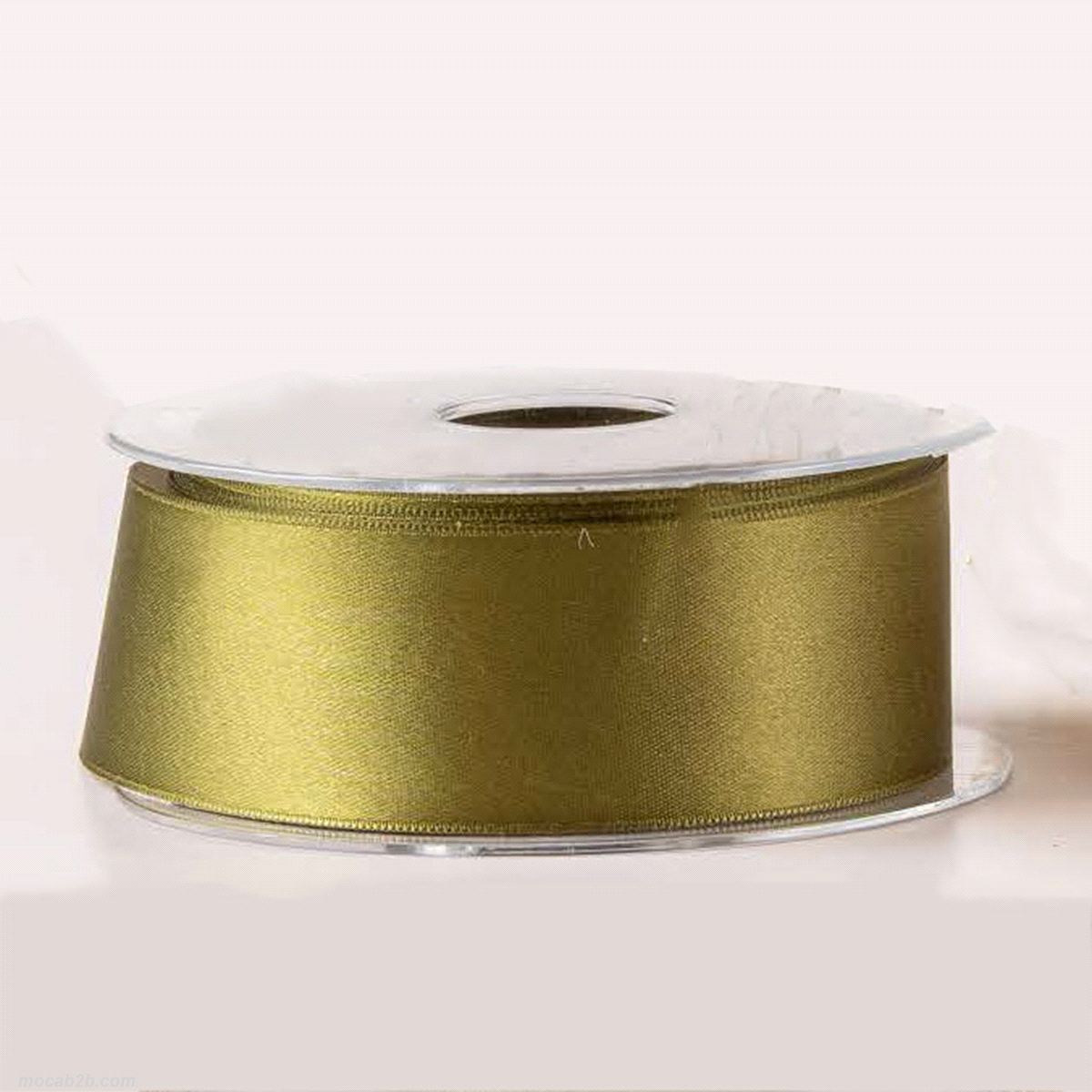 DOPPIO RASO VERDE ALGA 40mmx25mt 