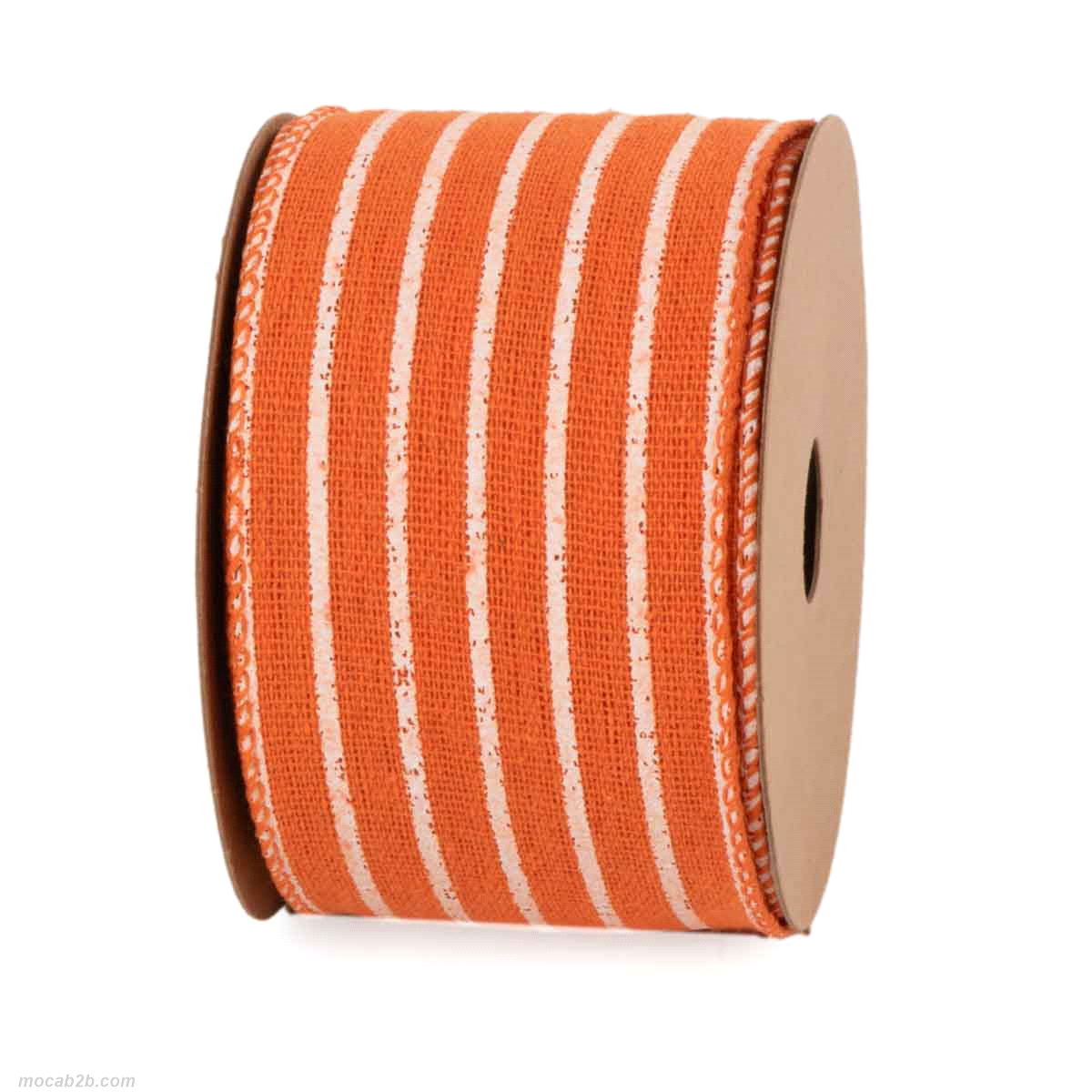 RICCIONE ARANCIO/BIANCO 60mmx10mt 