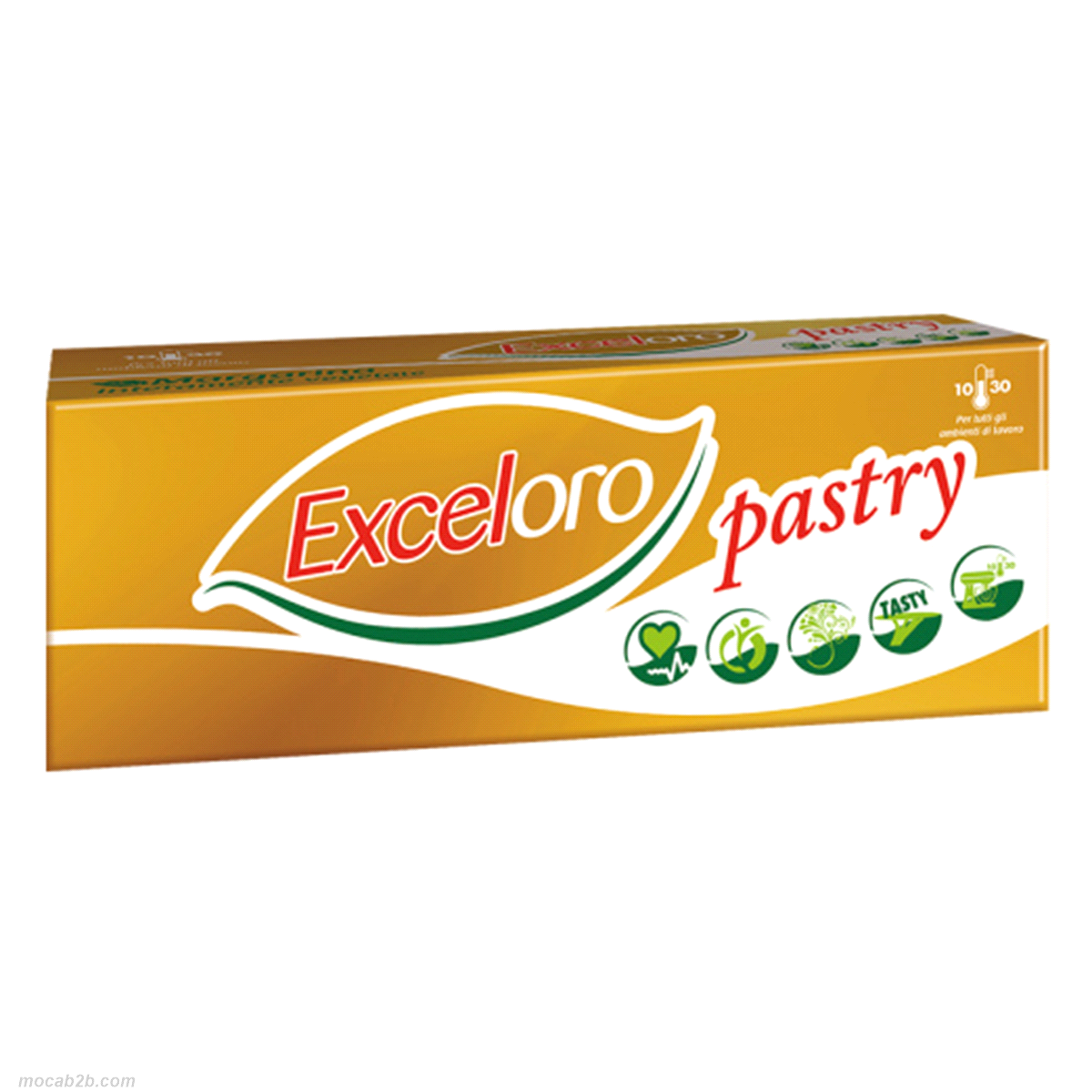 Margarina dalla plasticità ideale per la produzione di pasta sfoglia con metodo classico.
Realizzata con il contributo dell