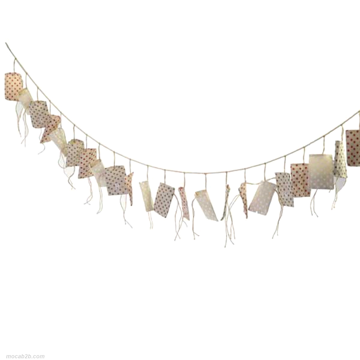 DECORAZIONE CALENDARIO 24 SACCHETTI 