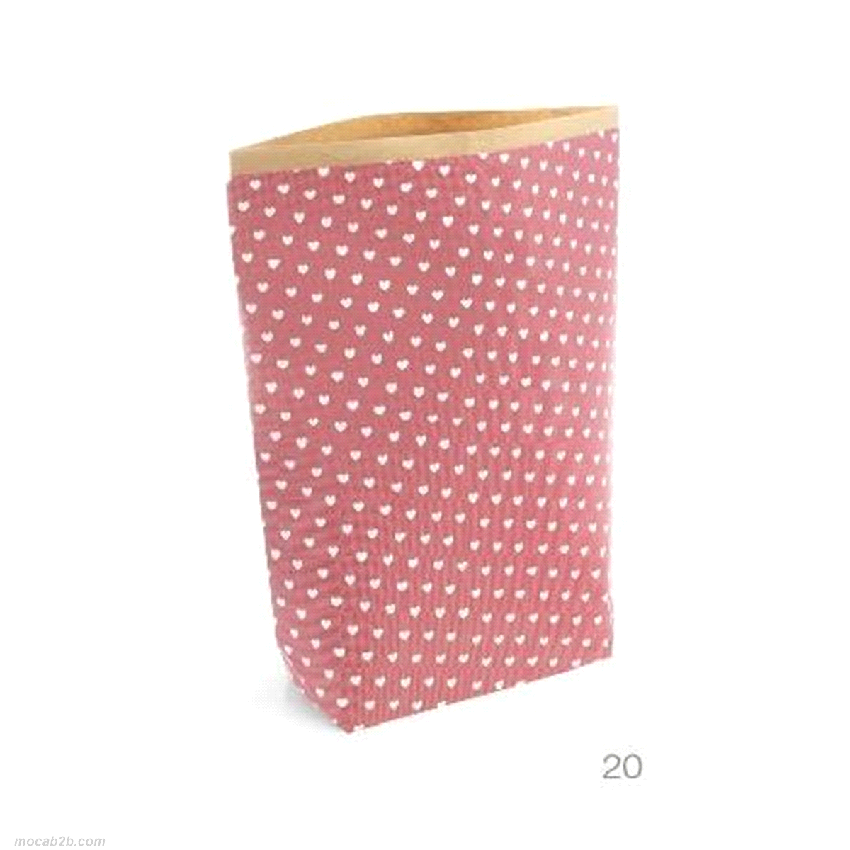 TWEED LOVE PAPERBAG ROSSO CUORI28x22 