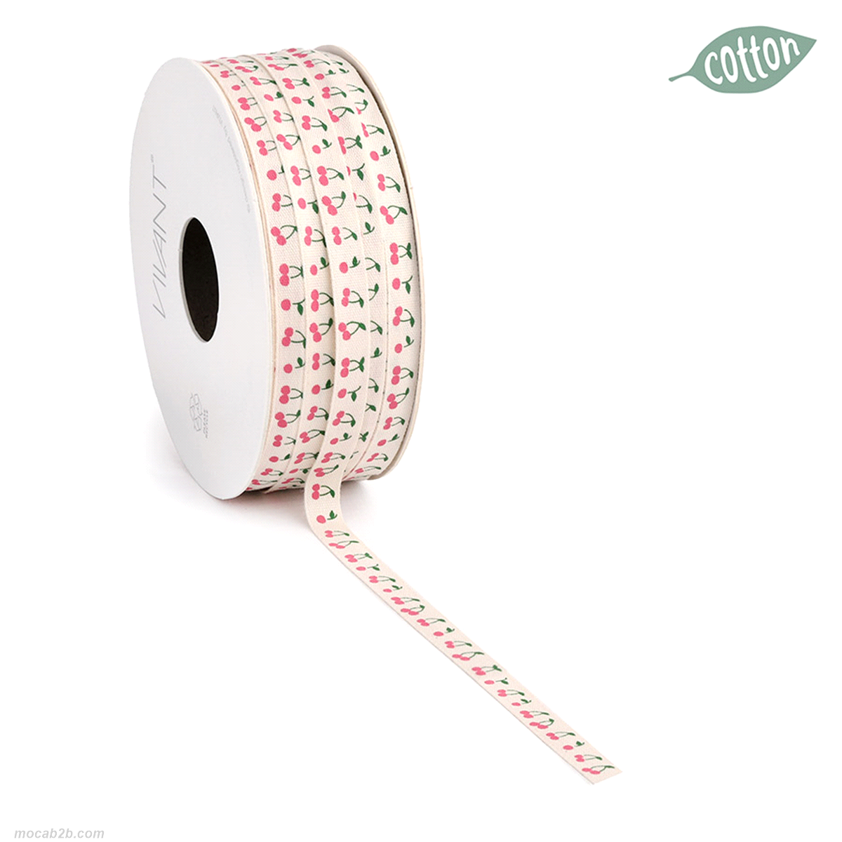 CHERRY ROSA RIBBON mm8x25mt 