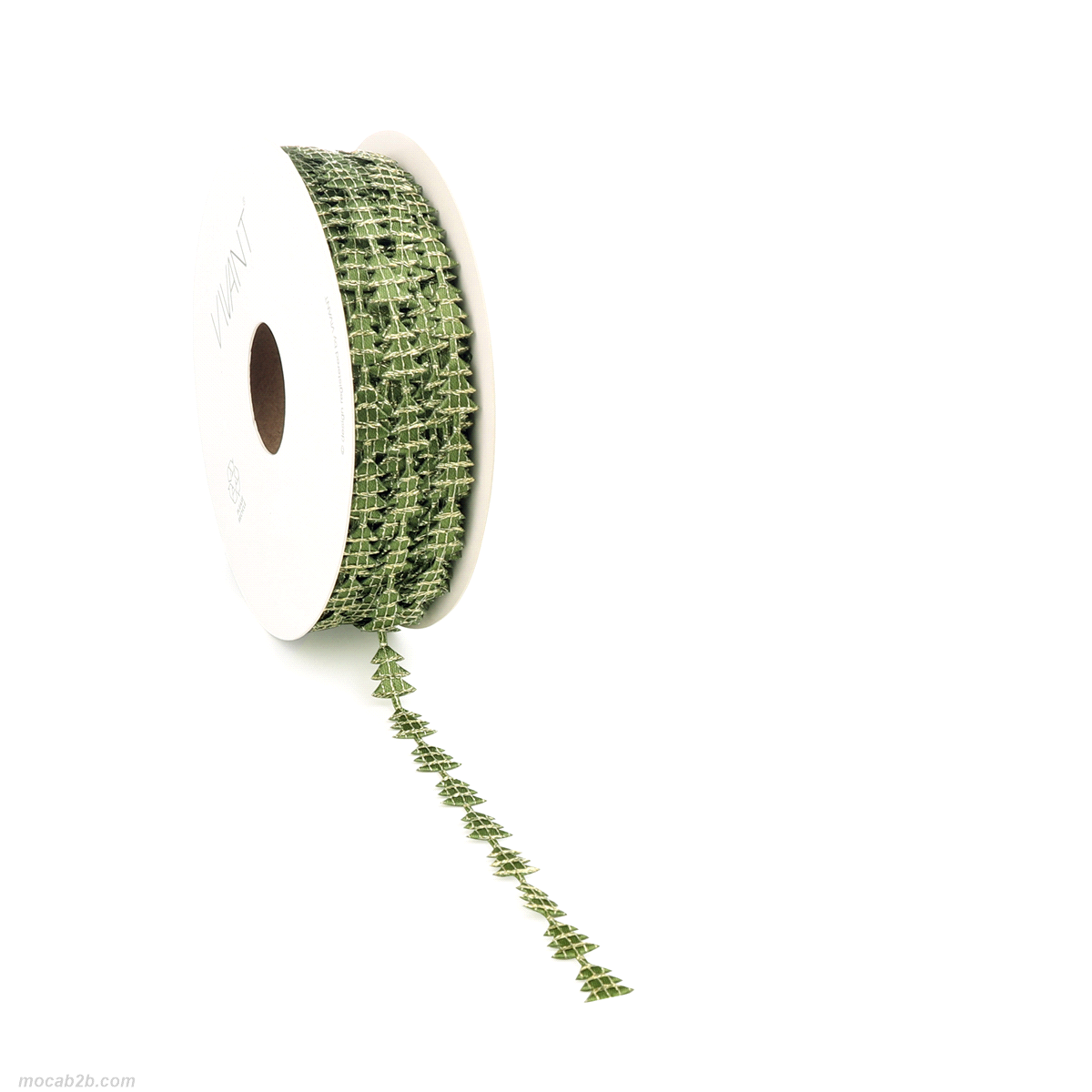 Nastro yule cord verde 8mm x15mt. 