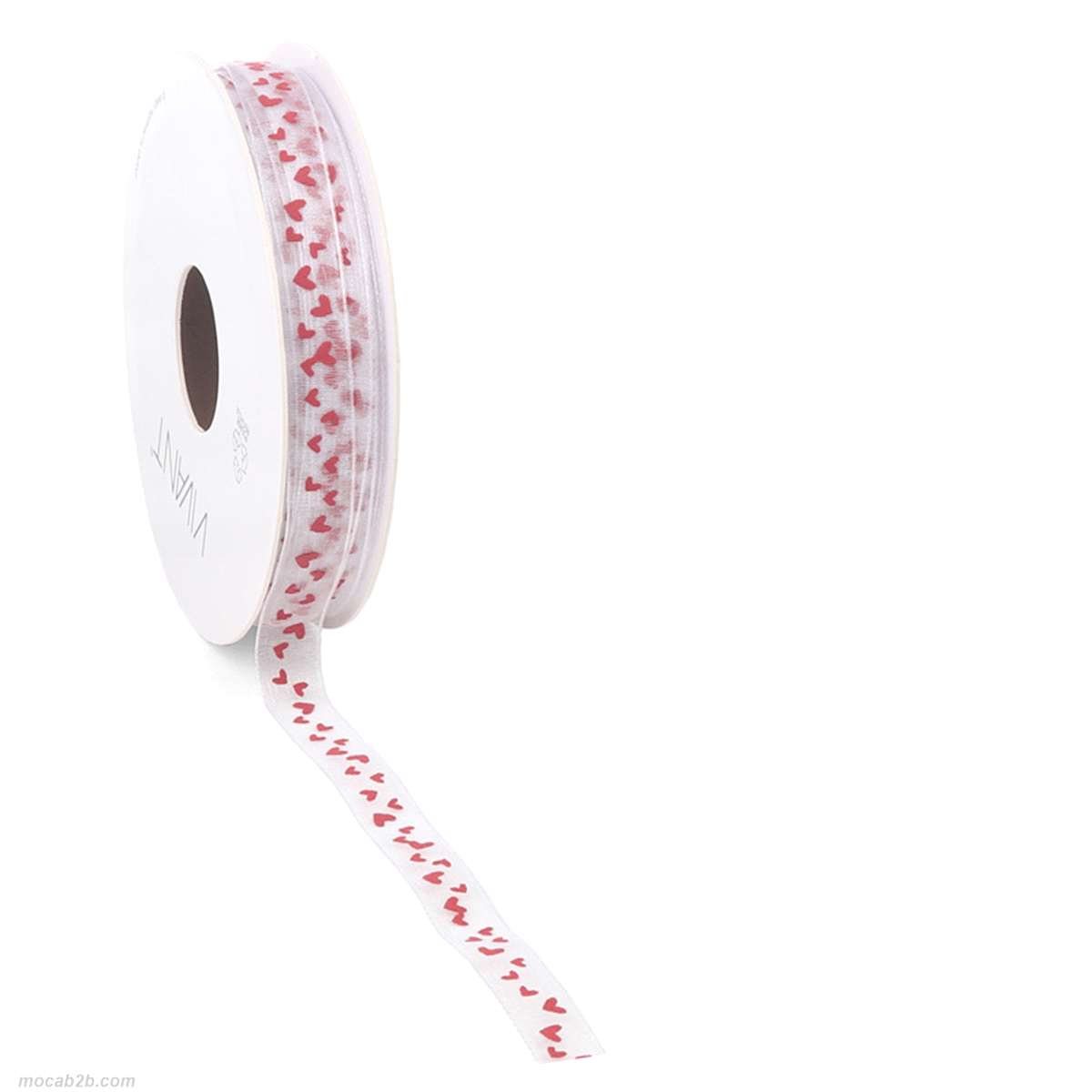 LOVLY RIBBON BIANCO/ROSSO 10mm x15mt 