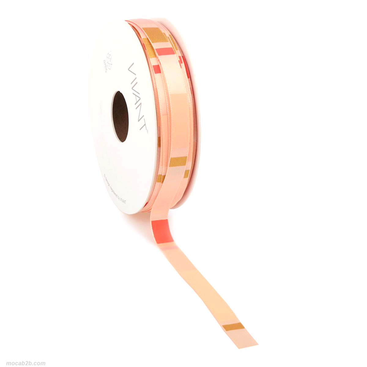 Nastro colori ribbon corallo 10mm x 20mt. 