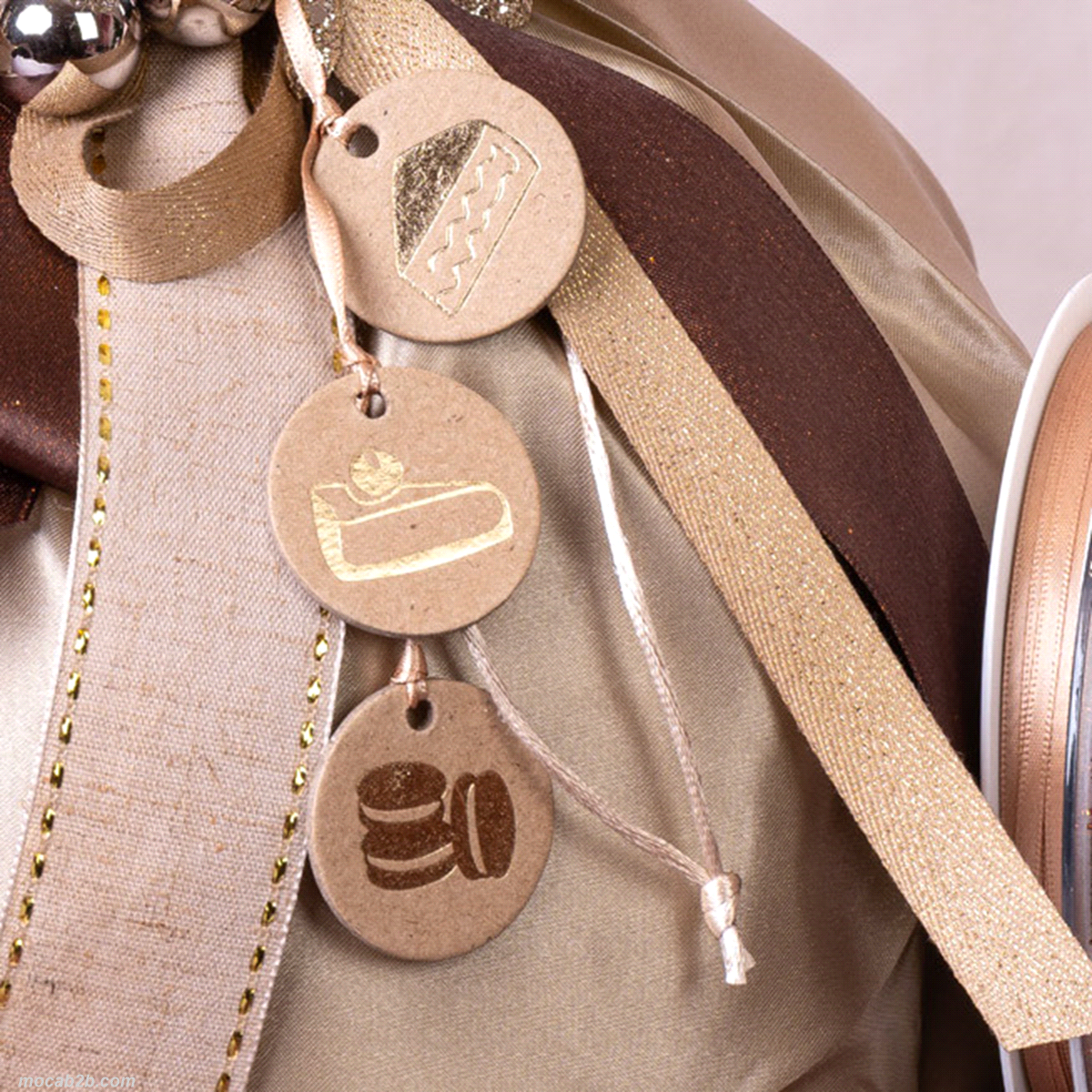 TREATS TAGS NATURE/ORO x96pz (5) 