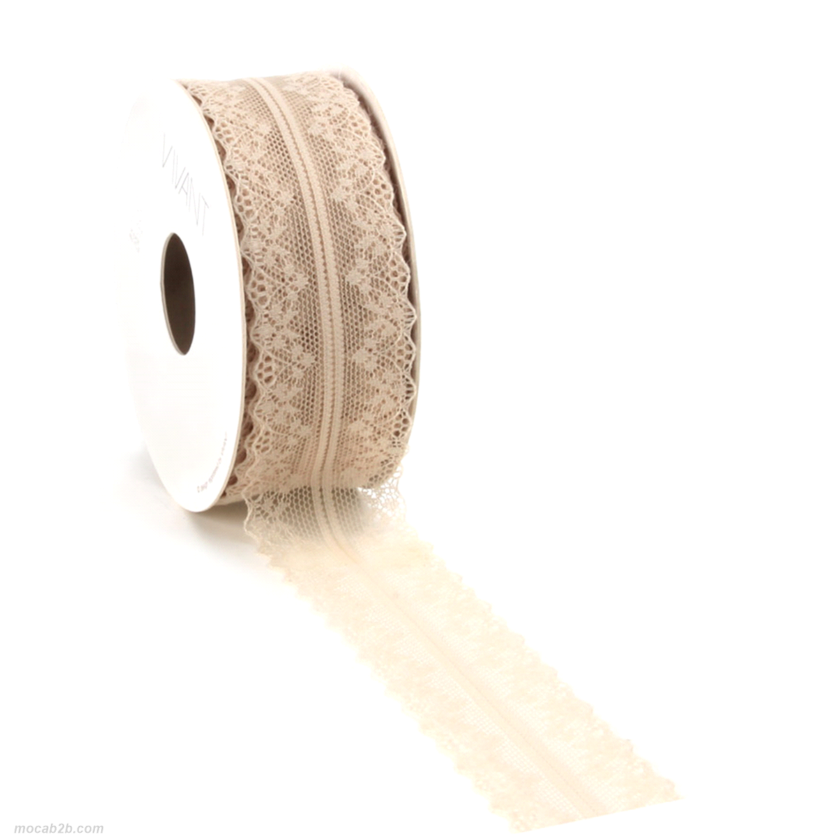 Nastro Valentina pizzo nude mm38 x 10mt. 