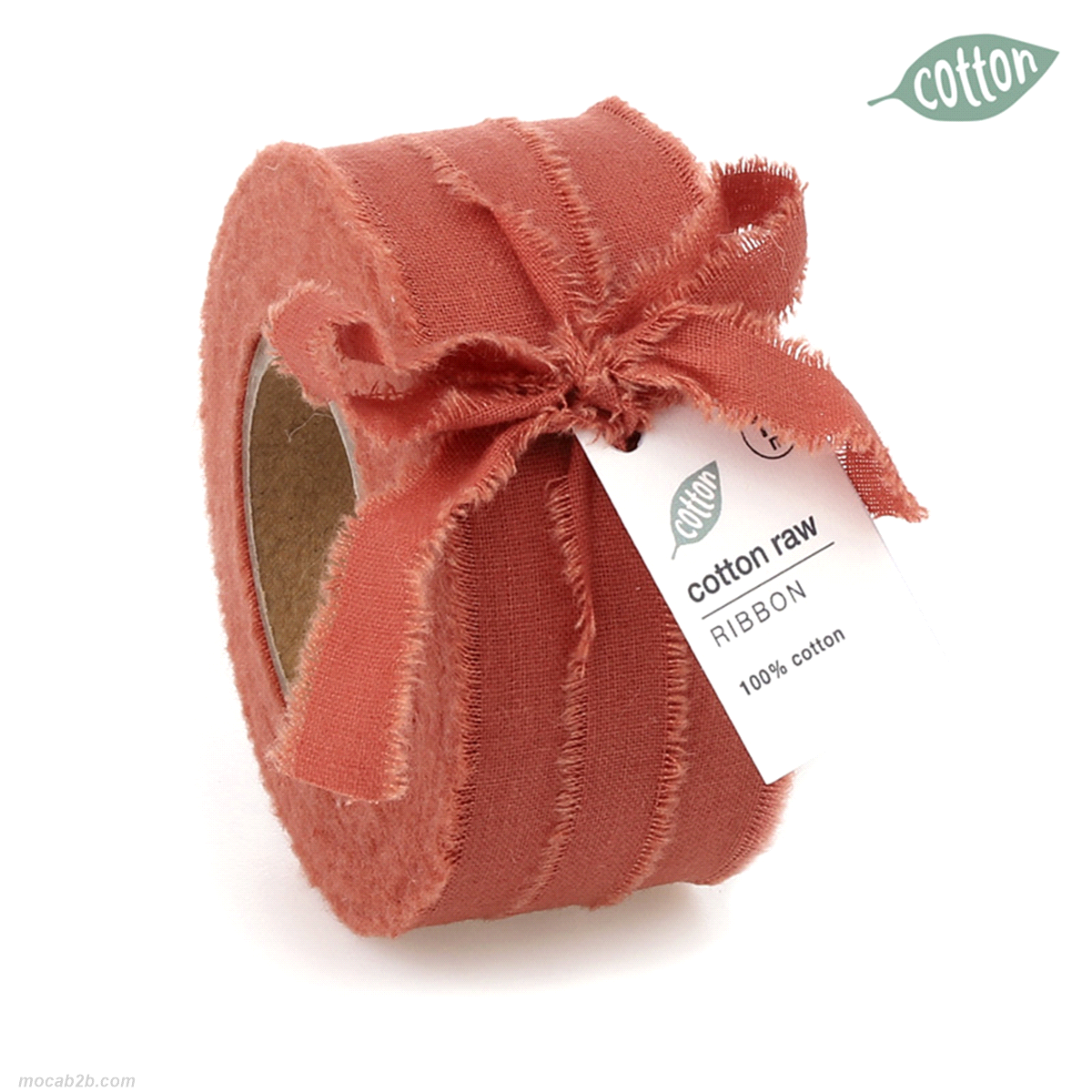 COTTON RAW ARANCIONE 40mm x10mt 