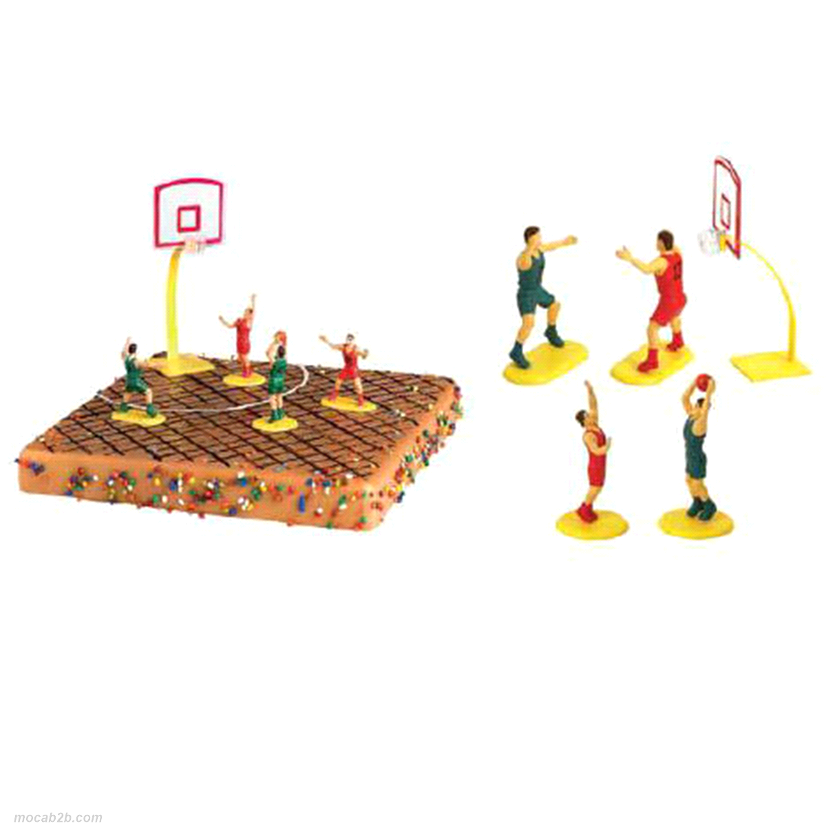 Decorazione per torta in plastica 